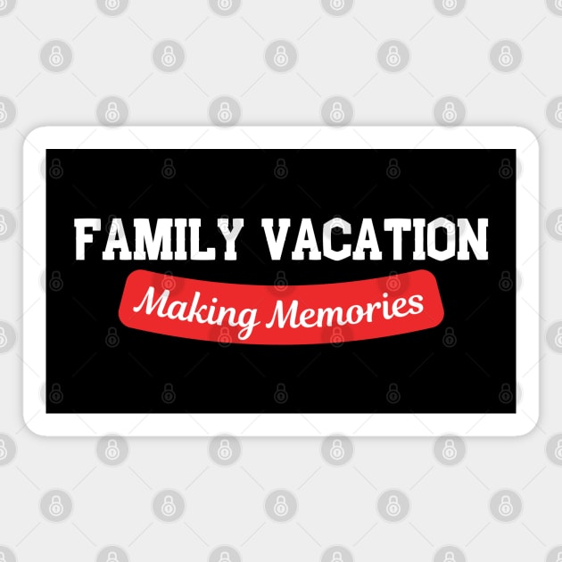 Family Trip Magnet by HobbyAndArt